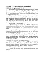 Cấu trúc của các kiểu bài lên lớp về hóa học