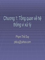 Chuong 1- TongQuanVeHT VXL