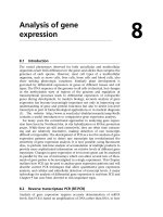 Analysis of gene expression