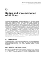 Real-Time Digital Signal Processing - Chapter 6: Design and Implementation of IIR Filters