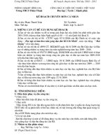 kế hoạch bộ môn hot