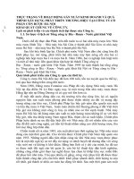 THỰC TRẠNG VỀ HOẠT ĐỘNG SẢN XUẤT KINH DOANH VÀ QUÁ TRÌNH XÂY DỰNG PHÁT TRIỂN THƯƠNG HIỆU TẠI CÔNG TY CỔ PHẦN CỒN RƯỢU HÀ NỘI