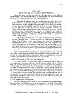 BỆNH NẤM BỀ MẶT VÀ NẤM BỆNH NGUYÊN