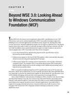 Beyond WSE 3.0 - Looking Ahead to Windows Communication Foundation (WCF)