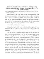 THỰC TRẠNG CÔNG TÁC DUY TRÌ VÀ MỞ RỘNG THỊ TRƯỜNG TIÊU THỤ SẢN PHẨM Ở CÔNG TY DỤNG CỤ CẮT VÀ ĐO LƯỜNG CƠ KHÍ