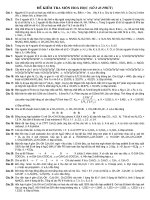 Ôn TN-ĐH Hóa cực hay, mới ./.