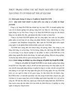 THỰC TRẠNG CÔNG TÁC KẾ TOÁN NGUYÊN VẬT LIỆU TẠI CÔNG TY CỔ PHẦN KỸ THUẬT ELCOM