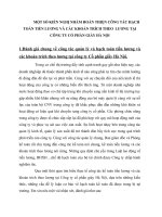 MỘT SỐ KIẾN NGHỊ NHẰM HOÀN THIỆN CÔNG TÁC HẠCH TOÁN TIỀN LƯƠNG VÀ CÁC KHOẢN TRÍCH THEO  LƯƠNG TẠI CÔNG TY CỔ PHẦN GIẦY HÀ NỘI