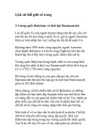 Lịch sử thế giới cổ trung phần 16