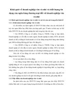 Khái quát về doanh nghiệp vừa và nhỏ và chất lượng tín dụng của ngân hàng thương mại đối với doanh nghiệp vừa và nhỏ