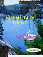 Tiết 23: TRƯỜNG HỢP BẰNG NHAU THỨ HAI CỦA TAM GIÁCCẠNH GÓC CẠNH (C.G.C)