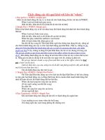 dung thi qua khu voi lien tu 