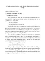 LÝ LUẬN CHUNG VỀ HOẠCH TOÁN TÀI SẢN CỐ ĐỊNH TẠI CÁC DOANH NGHIỆP