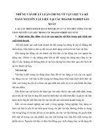 NHỮNG VẤN ĐỀ LÝ LUẬN CHUNG VỀ VẬT LIỆU VÀ KẾ TOÁN NGUYÊN VẬT LIỆU TẠI CÁC DOANH NGHIỆP SẢN XUẤT