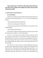 THỰC TRẠNG ĐẦU TƯ CƠ SỞ HẠ TẦNG NÔNG THÔN HUYỆN GIA LÂM ĐỐI VỚI SỰ NGHIỆP CÔNG NGHIỆP HÓA HIỆN ĐẠI HÓA NÔNG THÔN NÔNG NGHIỆP