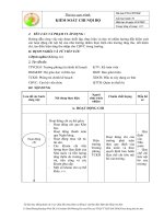 KIỂM SOÁT CHI NỘI BỘ- ĐẠI HỌC ĐÀ LẠT