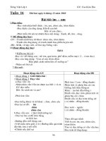 TIẾNG VIỆT  1 TUẦN 16 - 18