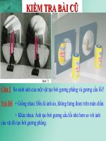 bài 8 Gương cầu lõm