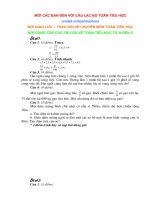 BỘ ĐỀ TỰ LUYỆN HSG TOÁN 5