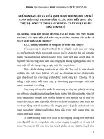 NHỮNG NHẬN XÉT VÀ KIẾN NGHỊ HOÀN THIỆN CÔNG TÁC KẾ TOÁN TIÊU THỤ THÀNH PHẨM VÀ XÁC ĐỊNH KẾT QUẢ TIÊU THỤ TẠI CÔNG TY TNHH SẢN XUẤT VÀ XUẤT NHẬP KHẨU GIẦY YÊN THUỶ