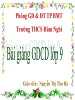 TIÊT 19 - TRÁCH NHIÊM CỦA THANH NIÊN . . . HAY