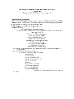 Đề & đáp án THPT  2010-2011 (tham khảo)