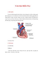 Giáo trình Cơn tím thiếu Oxy