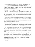 LÝ LUẬN CHUNG VỀ KẾ TOÁN BÁN HÀNG VÀ XÁC ĐỊNH KẾT QUẢ BÁN HÀNG TRONG  DOANH NGHIỆP THƯƠNG MẠI