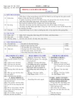 GIÁO ÁN 9 ( 3 CỘT) RẤT HAY VÀ KHOA HỌC