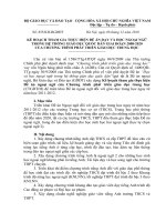 KH855/KH-BGDĐT ngày 08/12/2010 của BGDĐT 