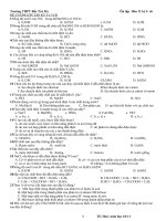 DE THI HOC KI 1 NAM HOC 2010 - 2011