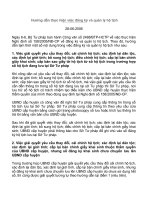 Hướng dẫn thực hiện việc đăng ký và quản lý hộ tịch