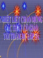 Diện tích hình tam giác  lop 5