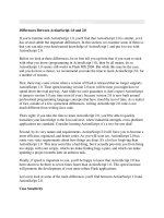 Differences Between ActionScript 1.0 and 2.0