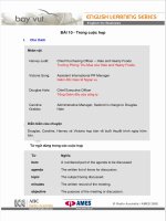 English for Business - Bài 10: Trong cuộc họp