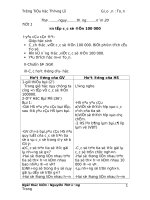 Giao an toan ki I hay