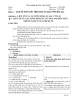 Giáo án sử 9 cả năm