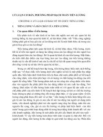 LÝ LUẬN CƠ BẢN, PHƯƠNG PHÁP HẠCH TOÁN TIỀN LƯƠNG