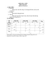 KIEM TRA DAI SO 9 CHUONG II