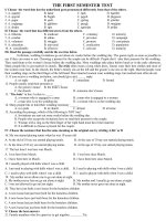 kIEM TRA HOC KI I 11