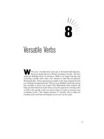 Versatile Verbs