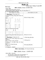 giao an lop 1 tuan 12