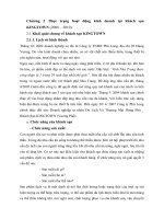 Chương 2 Thực trạng hoạt động kinh doanh tại khách sạn KINGTOWN