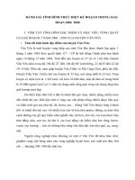 ĐÁNH GIÁ TÌNH HÌNH THỰC HIỆN KẾ HOẠCH TRONG GIAI ĐOẠN 2006  2008