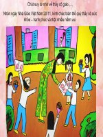 Nhớ ơn Thầy cô