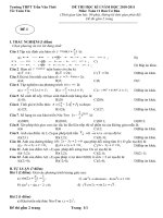 ĐỀ THI HKI - Toán 11- đề 1