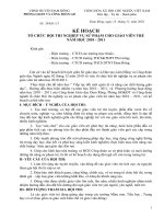 Thi nghiệp vụ sư phạm trẻ