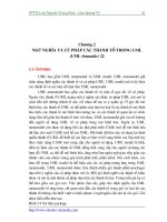 Ngữ nghĩa và cú pháp các thành tố trong UML