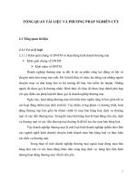 TỔNG QUAN TÀI LIỆU VÀ PHƯƠNG PHẤP NGHIÊN CỨU
