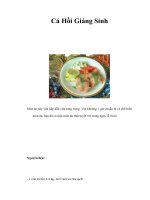 Cá Hồi Giáng Sinh